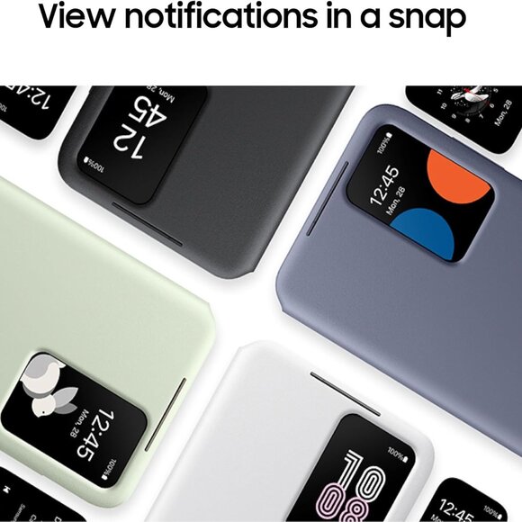 SAMSUNG Galaxy S24 S-View Wallet Phone Case - Picture 1 of 6